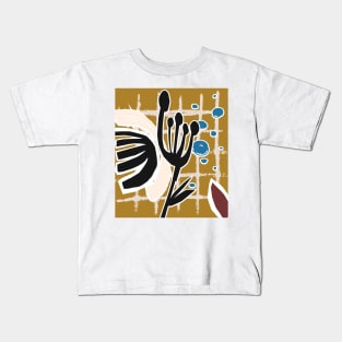 Cut Outs #shapeart #digitalart Kids T-Shirt